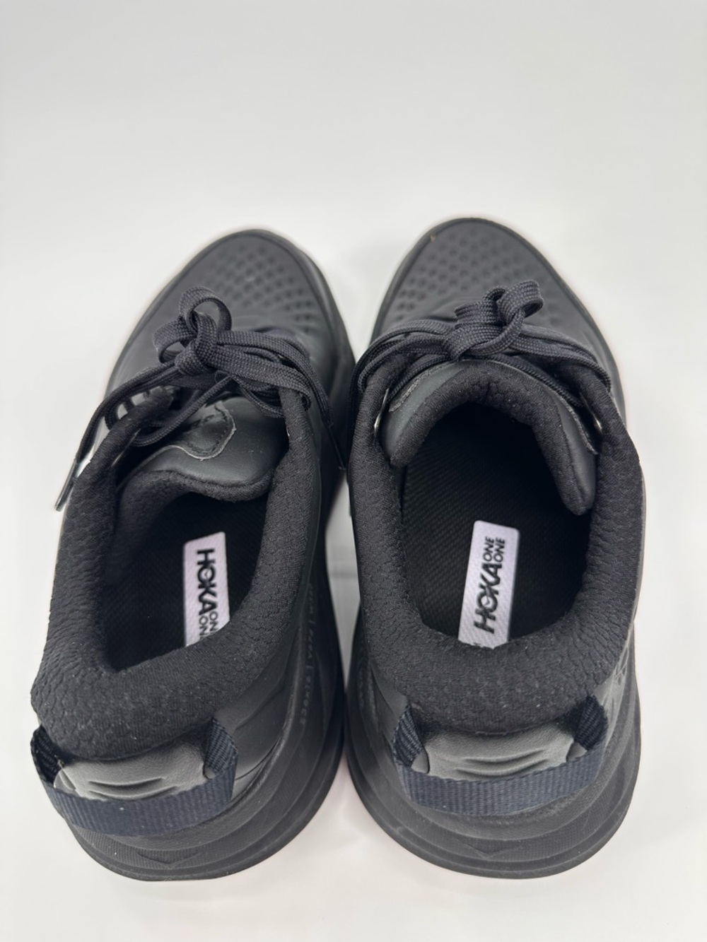 Hoka Men's Bondi SR Slip-Resistant Black Sneaker Size 7 - Picture 5 of 8
